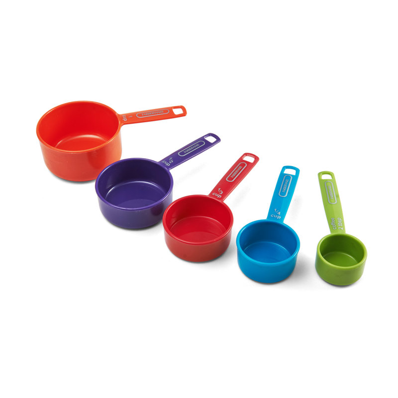Farberware Pro 5 Piece Plastic Measuring Cup Set & Reviews Wayfair
